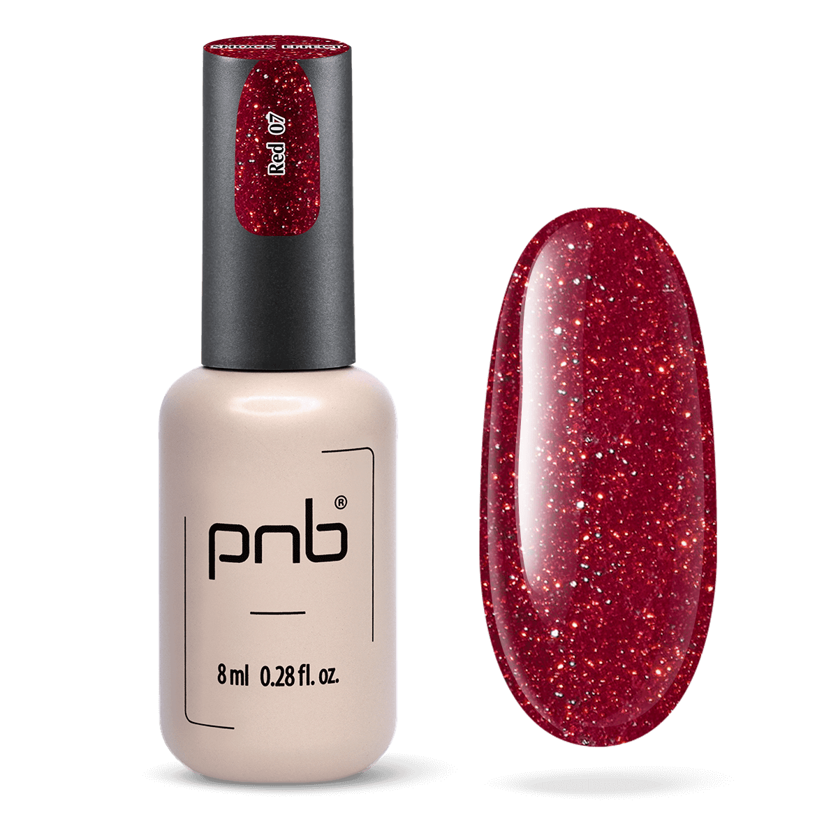 PNB-Vernis Gel Shock Effect, Red 07