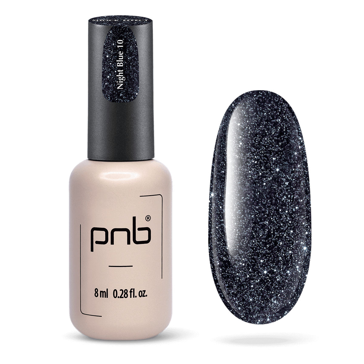 PNB- Vernis Gel Shock Effect, Night Blue 10