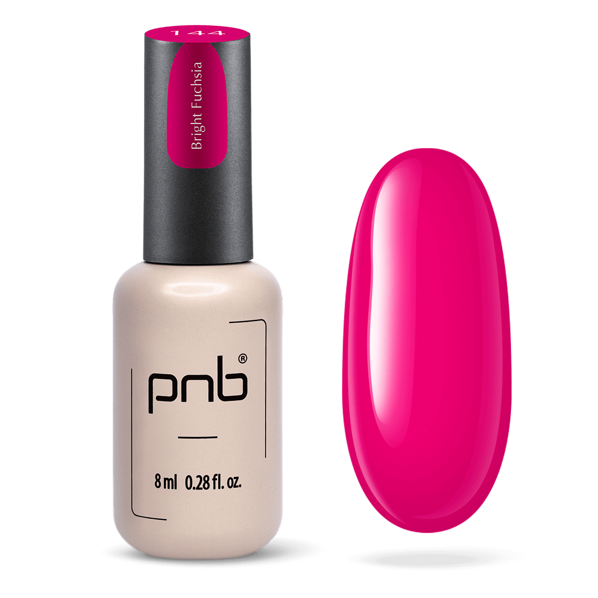 PNB-Vernis Gel Bright Fuchsia 144