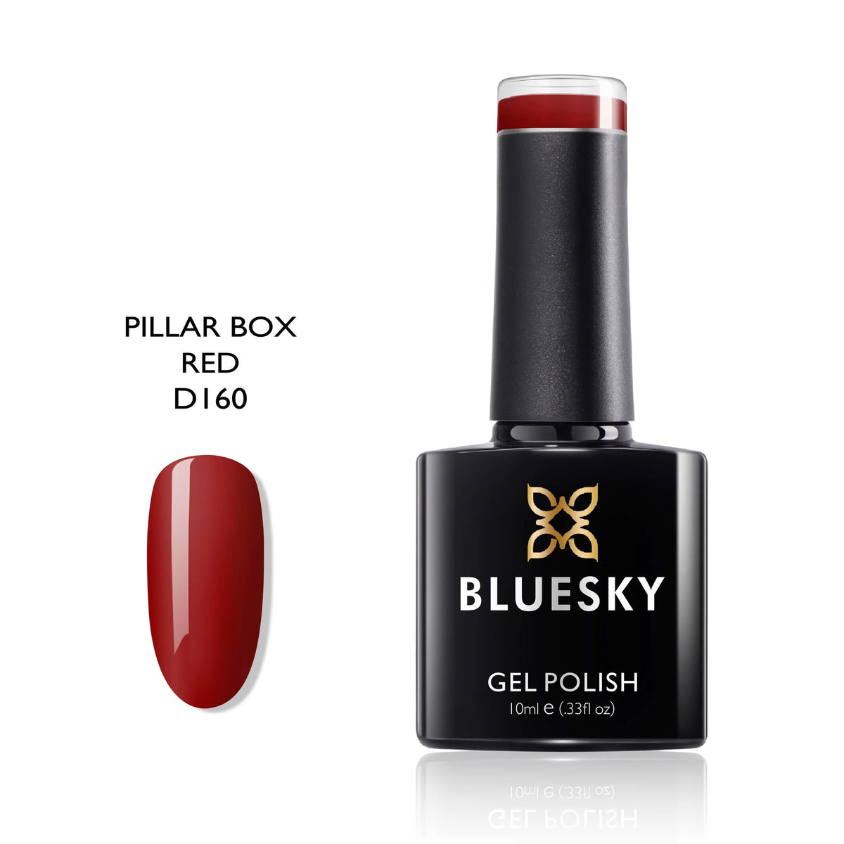 Vernis Gel Bluesky-Pillar Box Red-D160