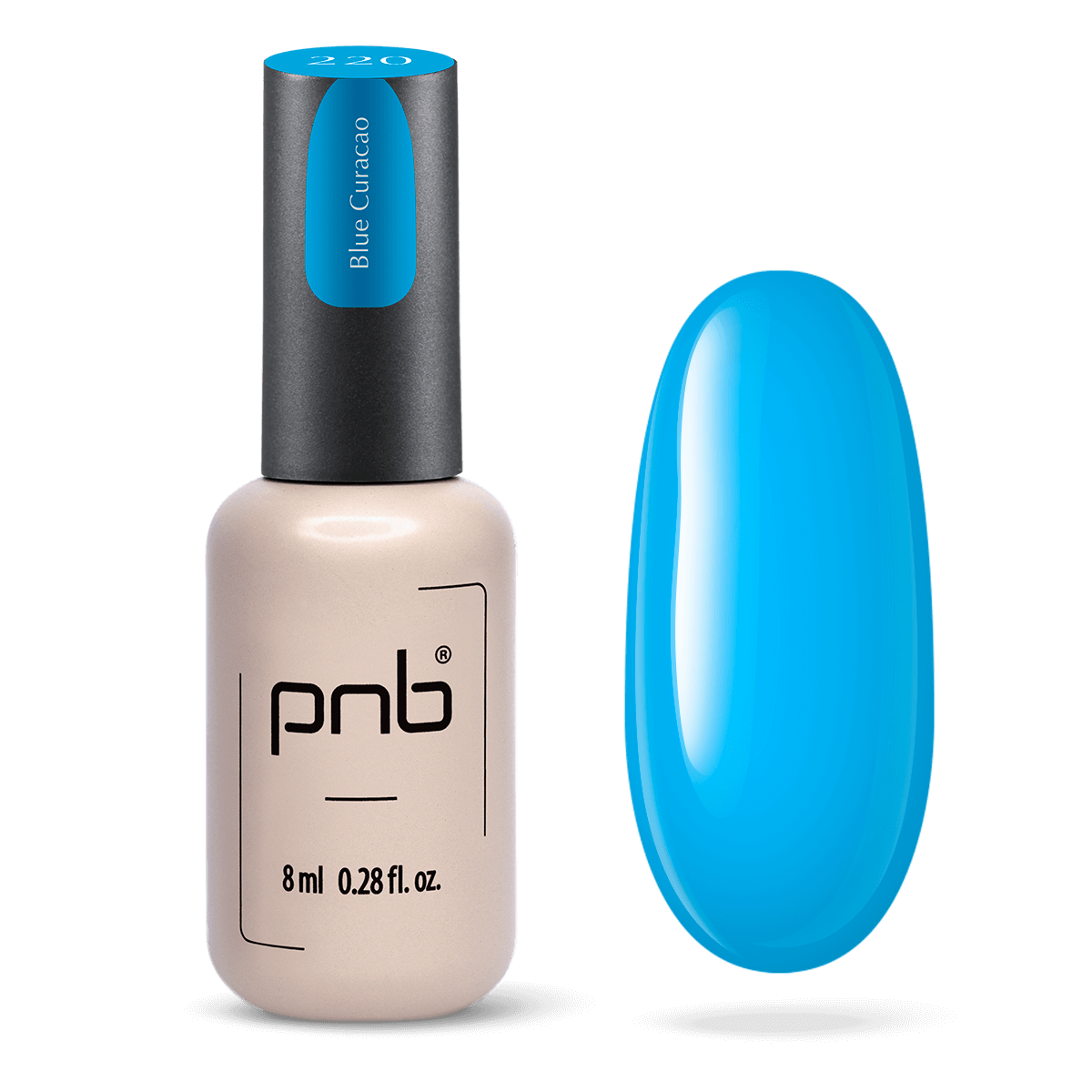 PNB-Vernis Gel Blue Curaсao 220