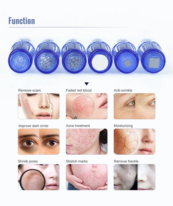 Biomaser ThunderlordPower-Aiguilles de microneedling MTS pour stylo de machine à tatouer universelle