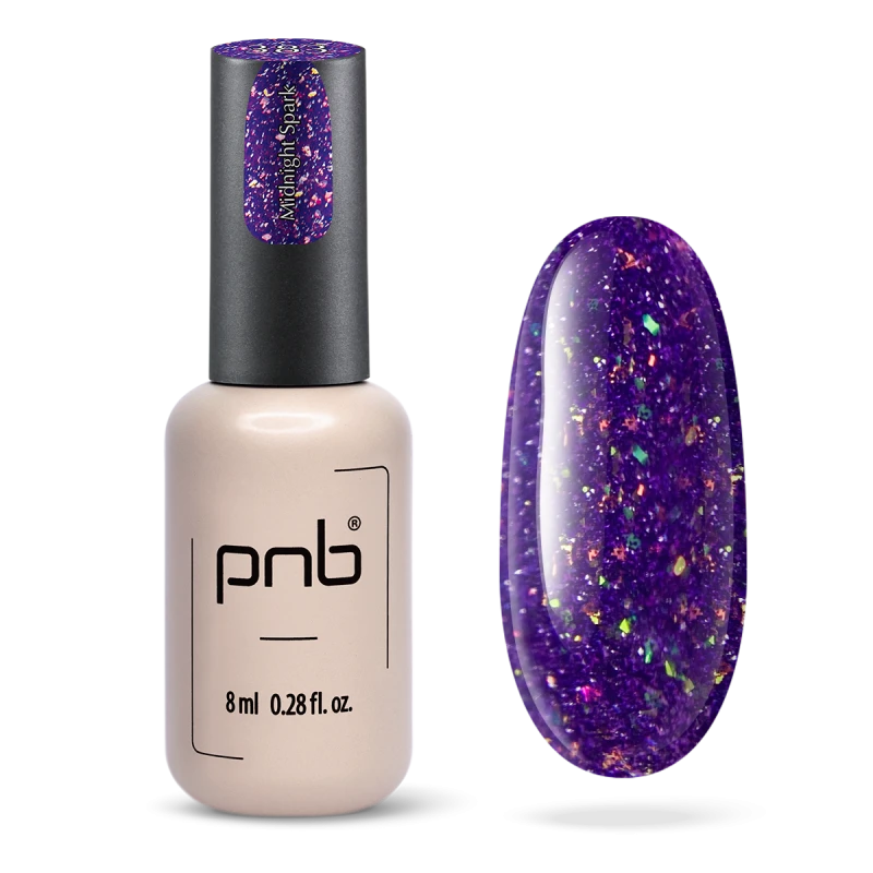 PNB-Vernis Gel Midnight Spark 383