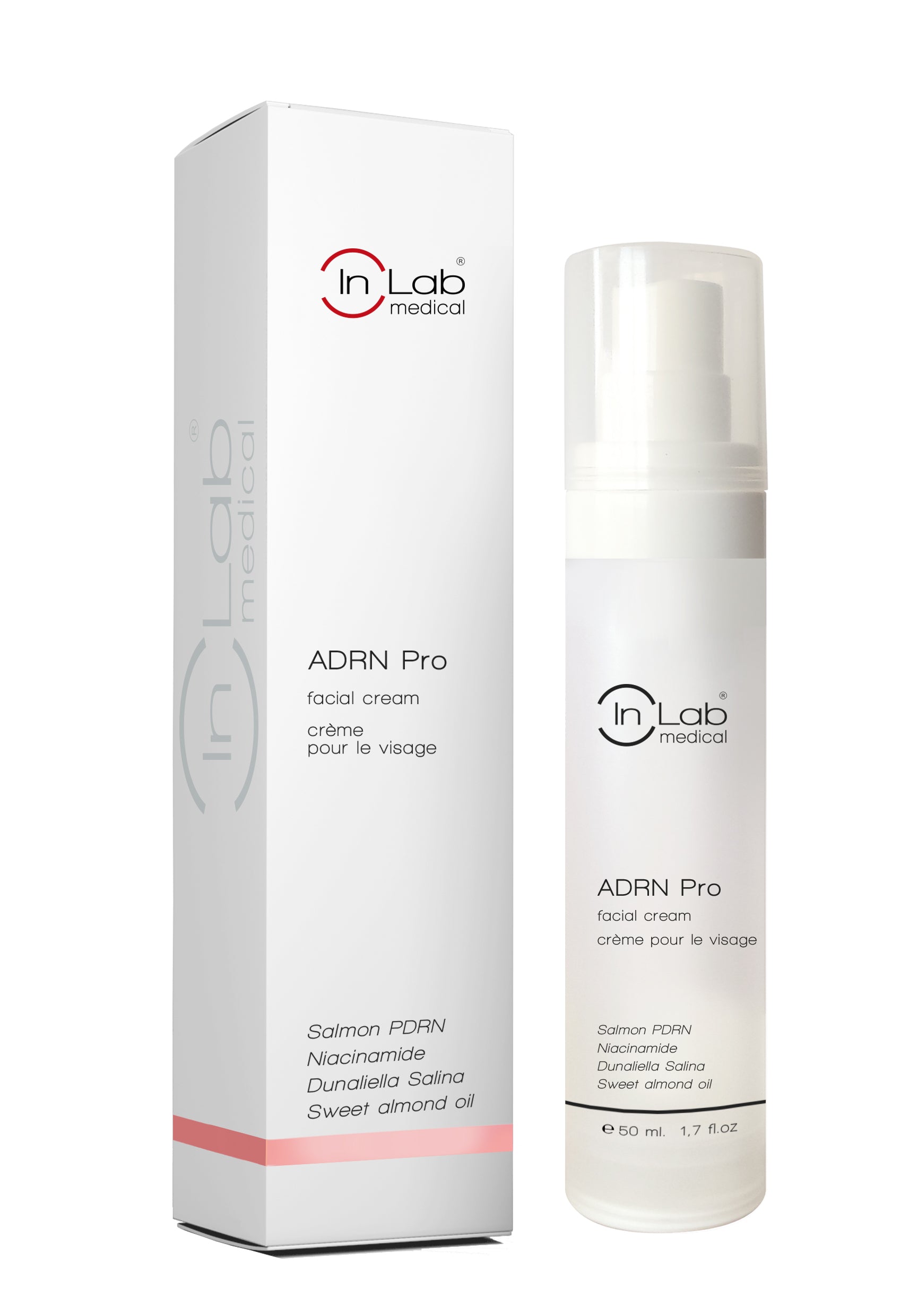 Inlab Médical Pro-Crème Visage ADRN Saumon