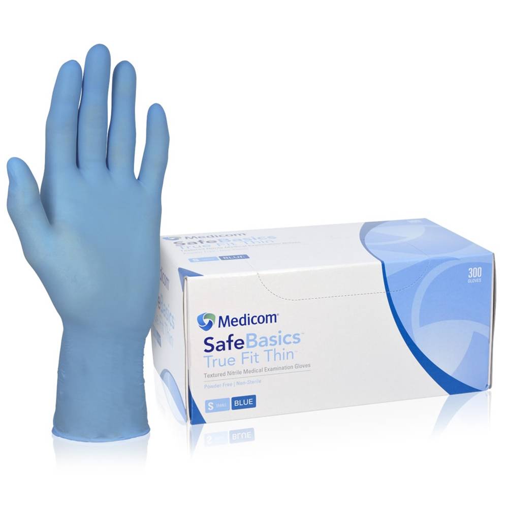 Medicom-Gant Bleu 300 unités