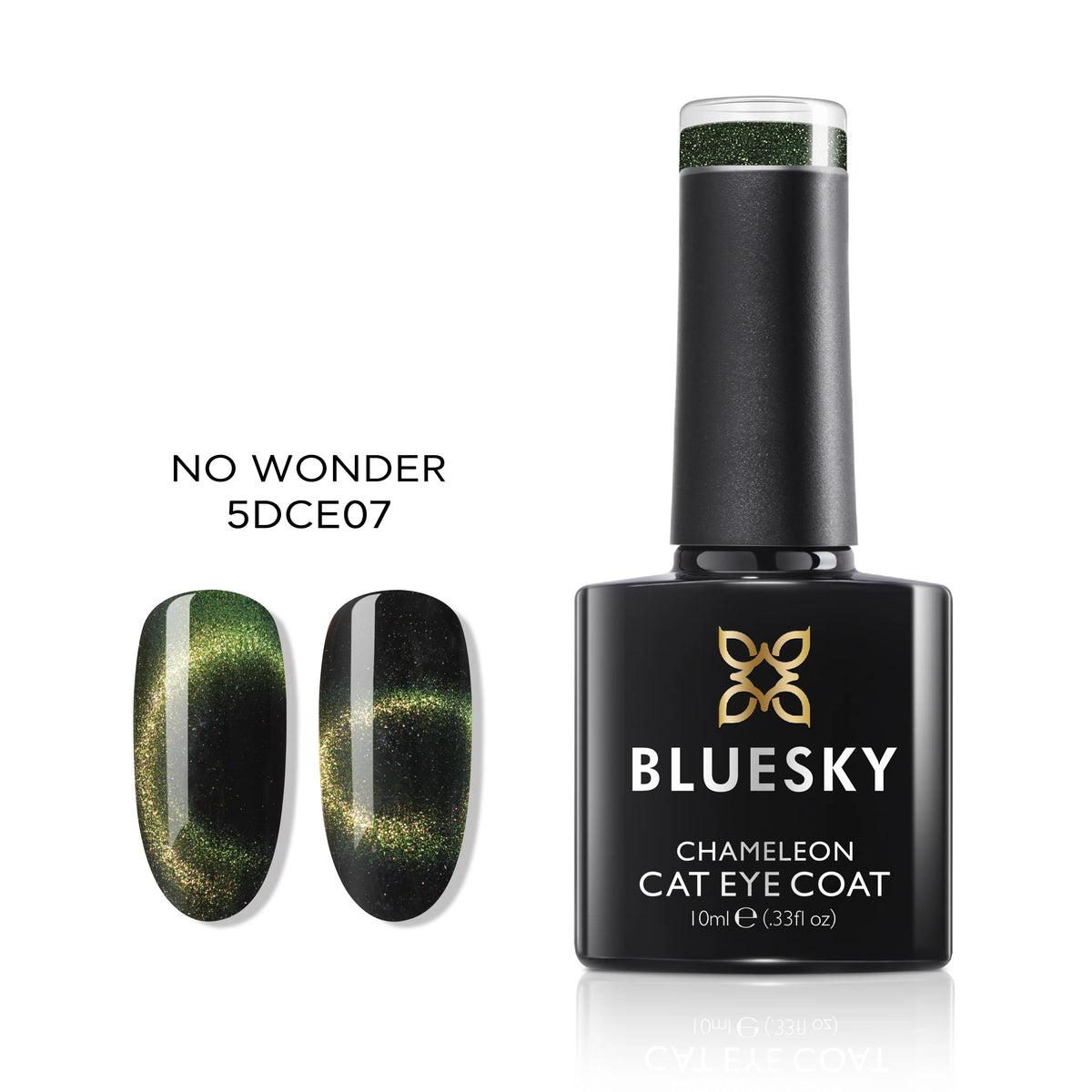 Bluesky Gel Polish-Chameleon Cat Eye-No Wonder-5DCE07