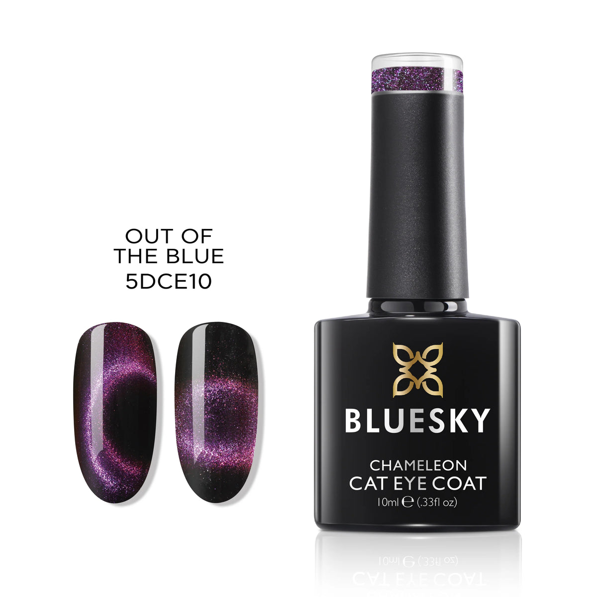 Vernis Gel Bluesky-Chameleon Cat Eye-Out of the Blue-5DCE10