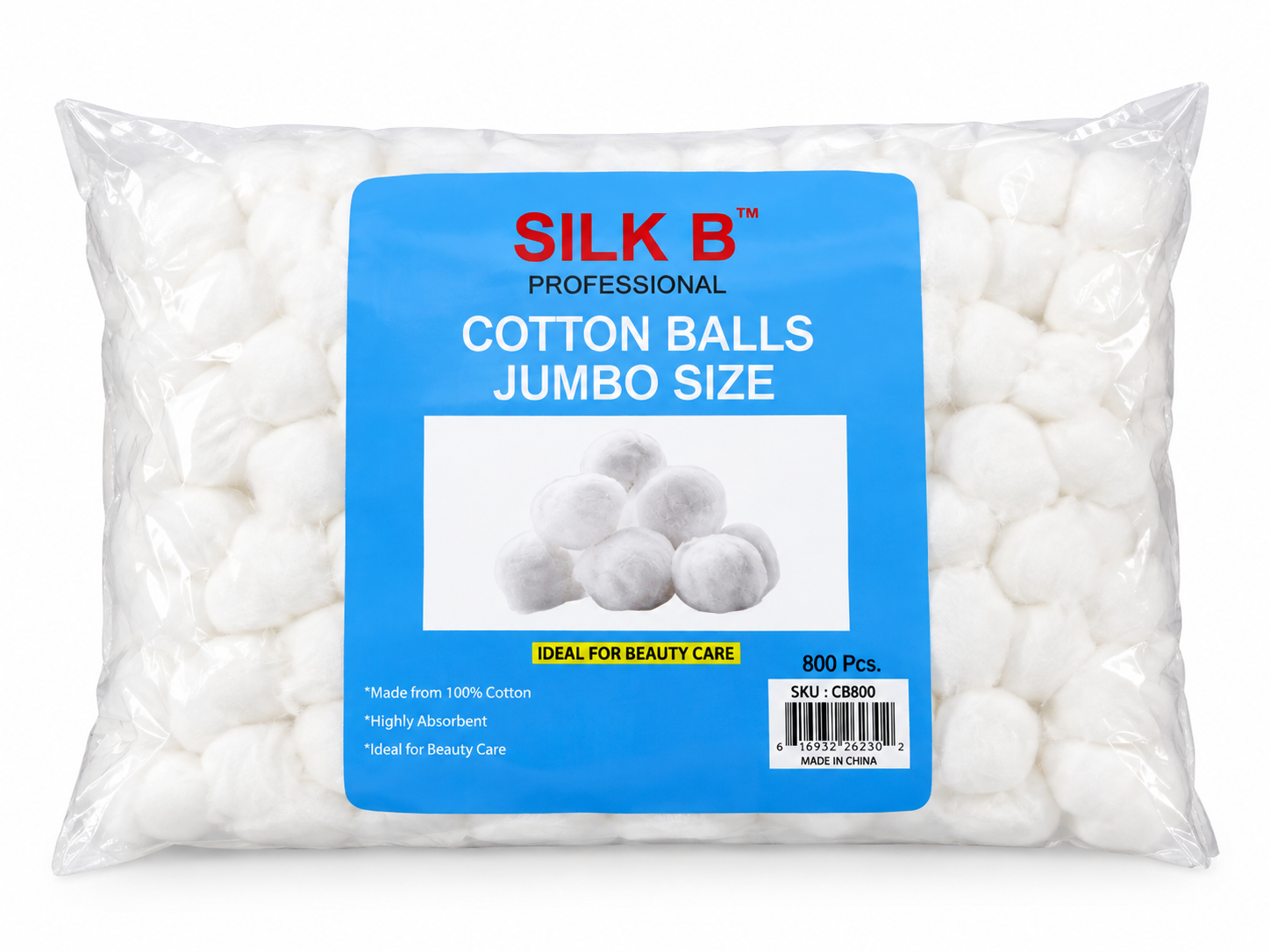 Silk B-Boules De Coton Jumbo
