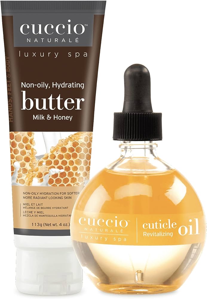 Cuccio Hydration Essentials-Butter and Oil Duo