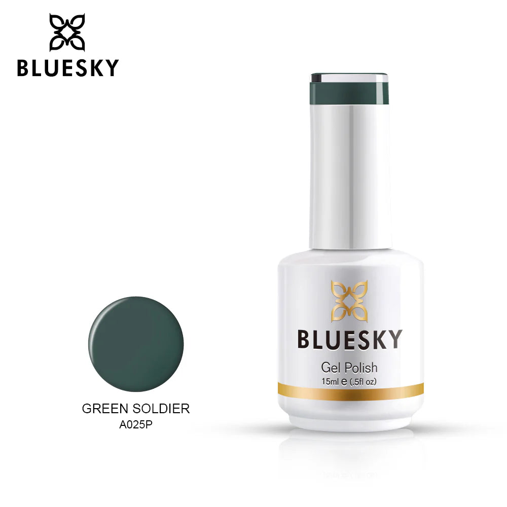 Bluesky-Vernis Gel Green Soldier