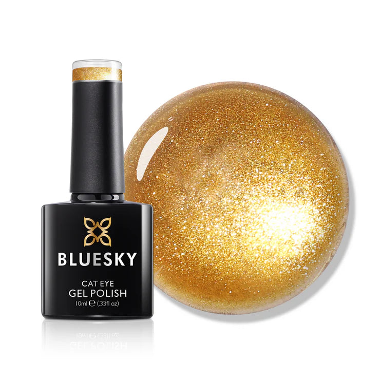 Bluesky-Vernis Gel Cat Eye Goldleaf Shine 01