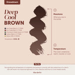 Tina Davies-FADE-Pigments pour sourcils-Deep Cool Brown
