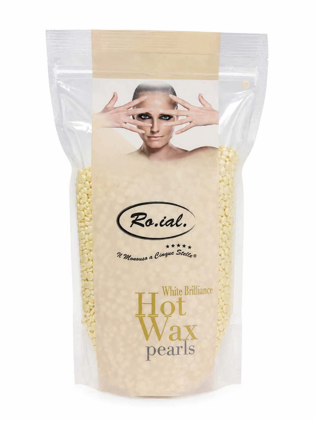Roial-Cire Chaude En Perles Blanche Brillante 800gr