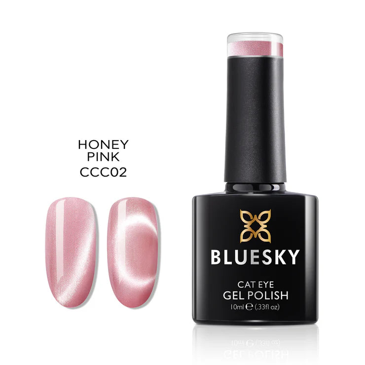 Bluesky-Vernis Gel Cat Eye Honey Pink