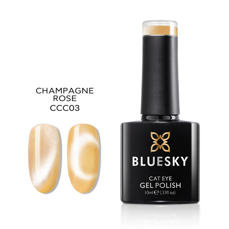 Bluesky-Vernis Gel Cat Eye Champagne Rose