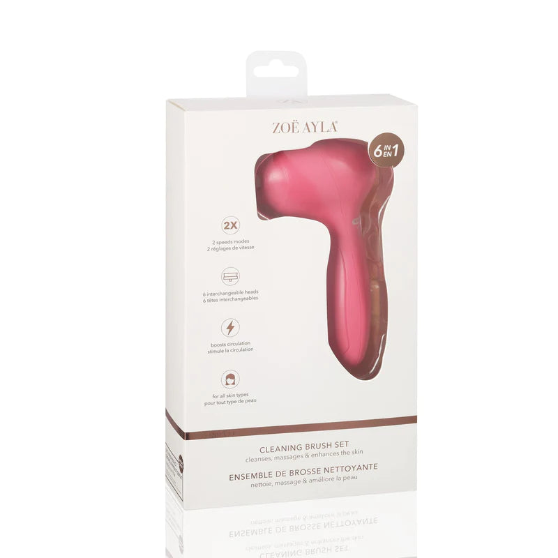 Zoe Ayla-6 en 1 Nettoyeur Facial Électrique