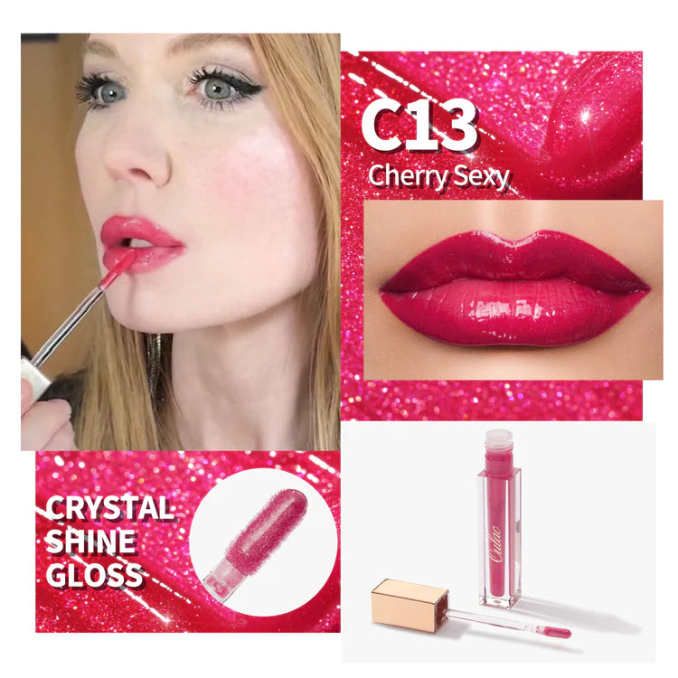 Oulac-Crystal Shine Gloss | C13 Cherry Sexy