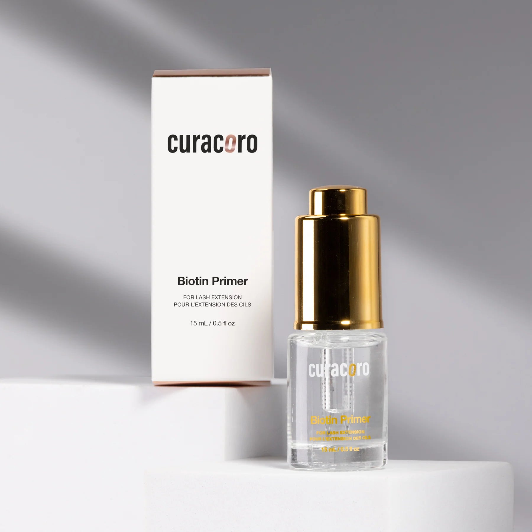 Curacoro-Apprêt à la biotine+Support de durcissement de la colle