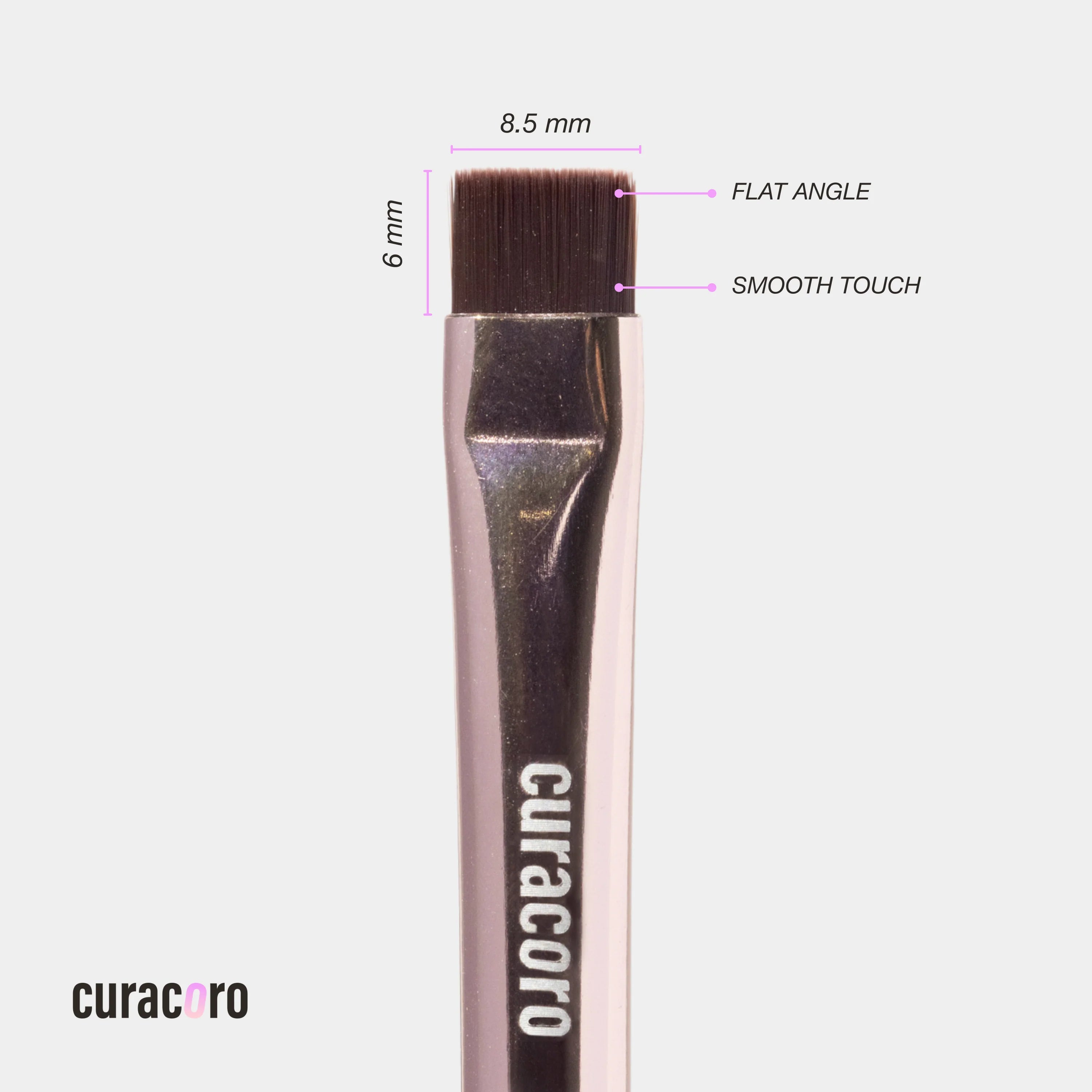 Curacoro-Ensemble De Pinceaux Pour Sourcils
