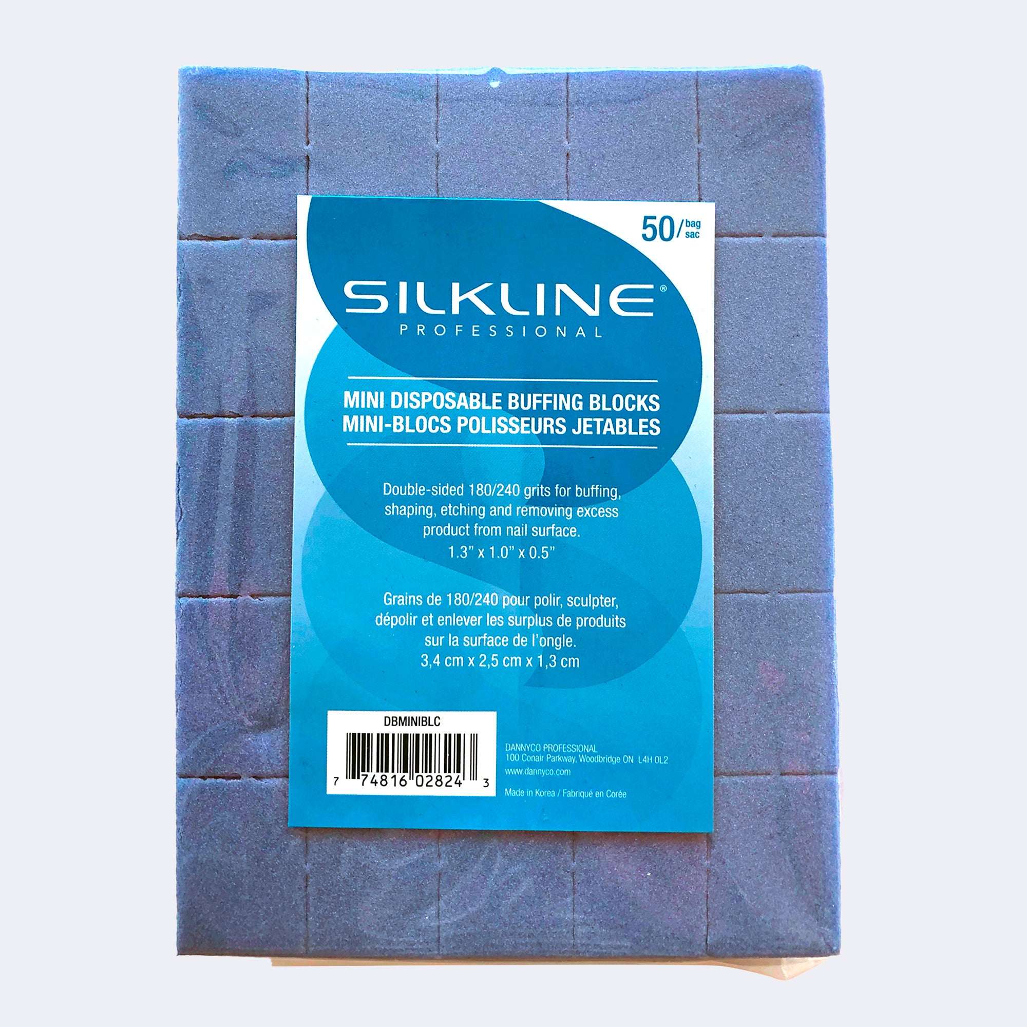 Silkline-Mini Blocs Polisseurs Bleu