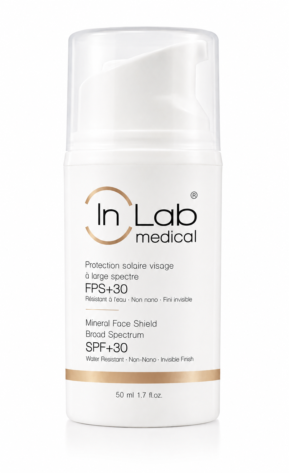 Inlab Médical Crème solaire FPS 30 -50 ml