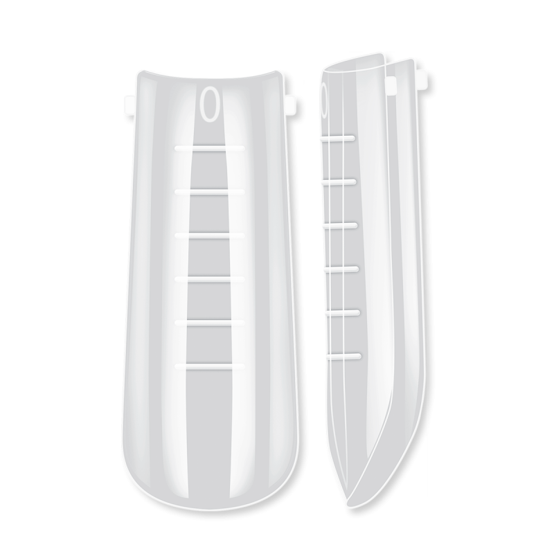 PNB-Dual Nail Formes Réutilisable Carrée