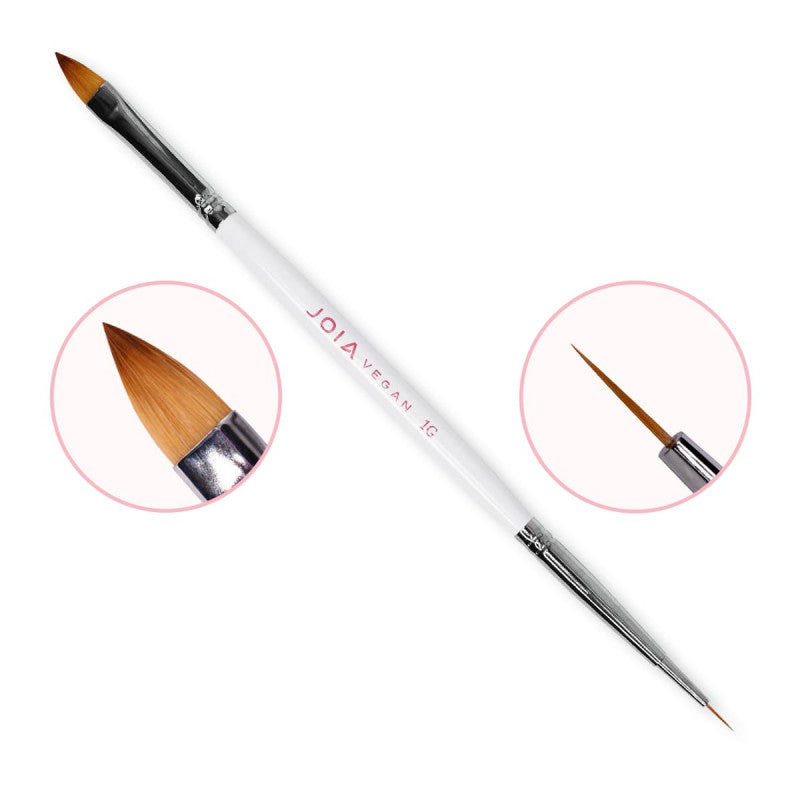 JOIA-Pinceau Double Pour Gel & Design