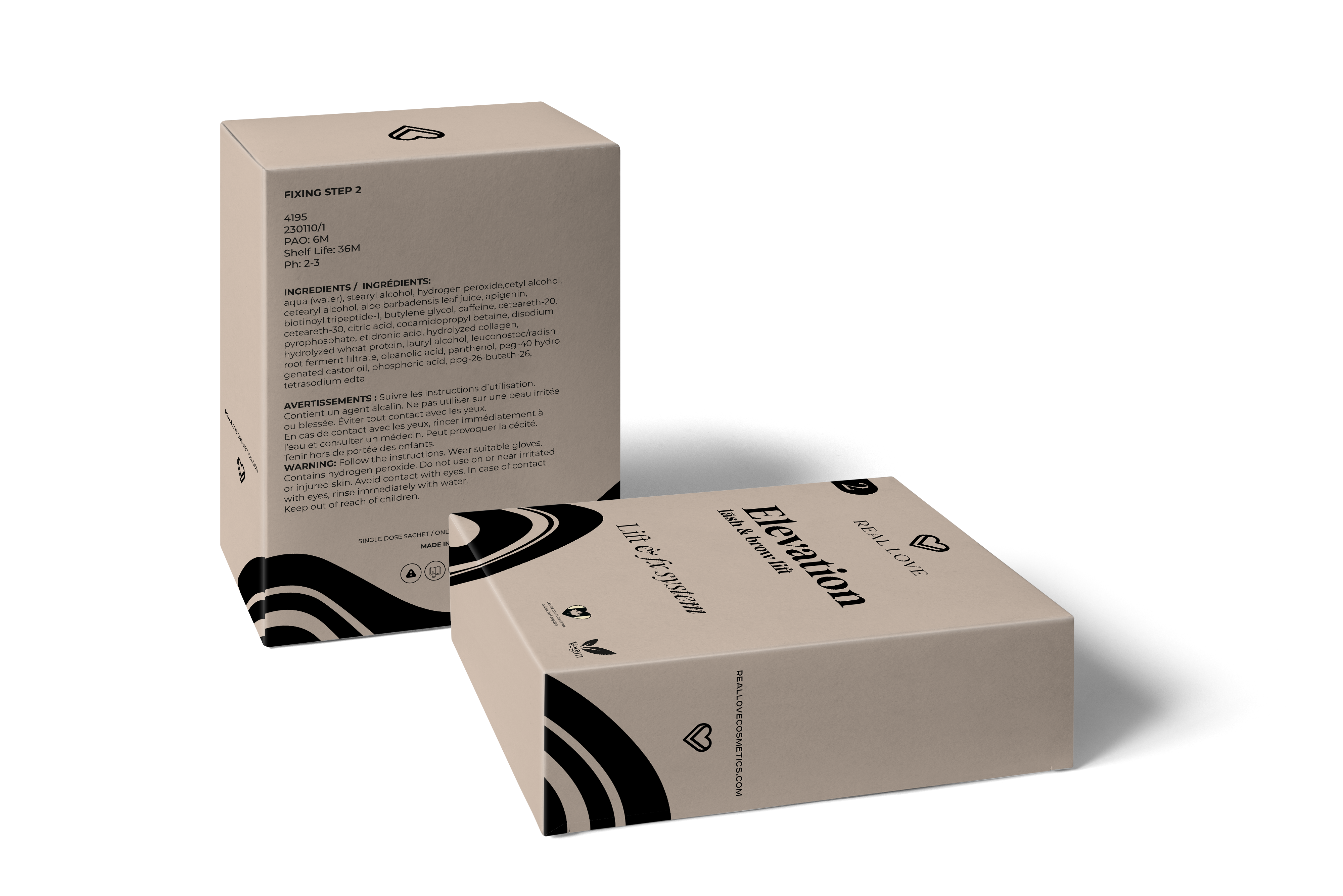 Elevation Lash & Brow Lift-Lift & Fx Étape 2