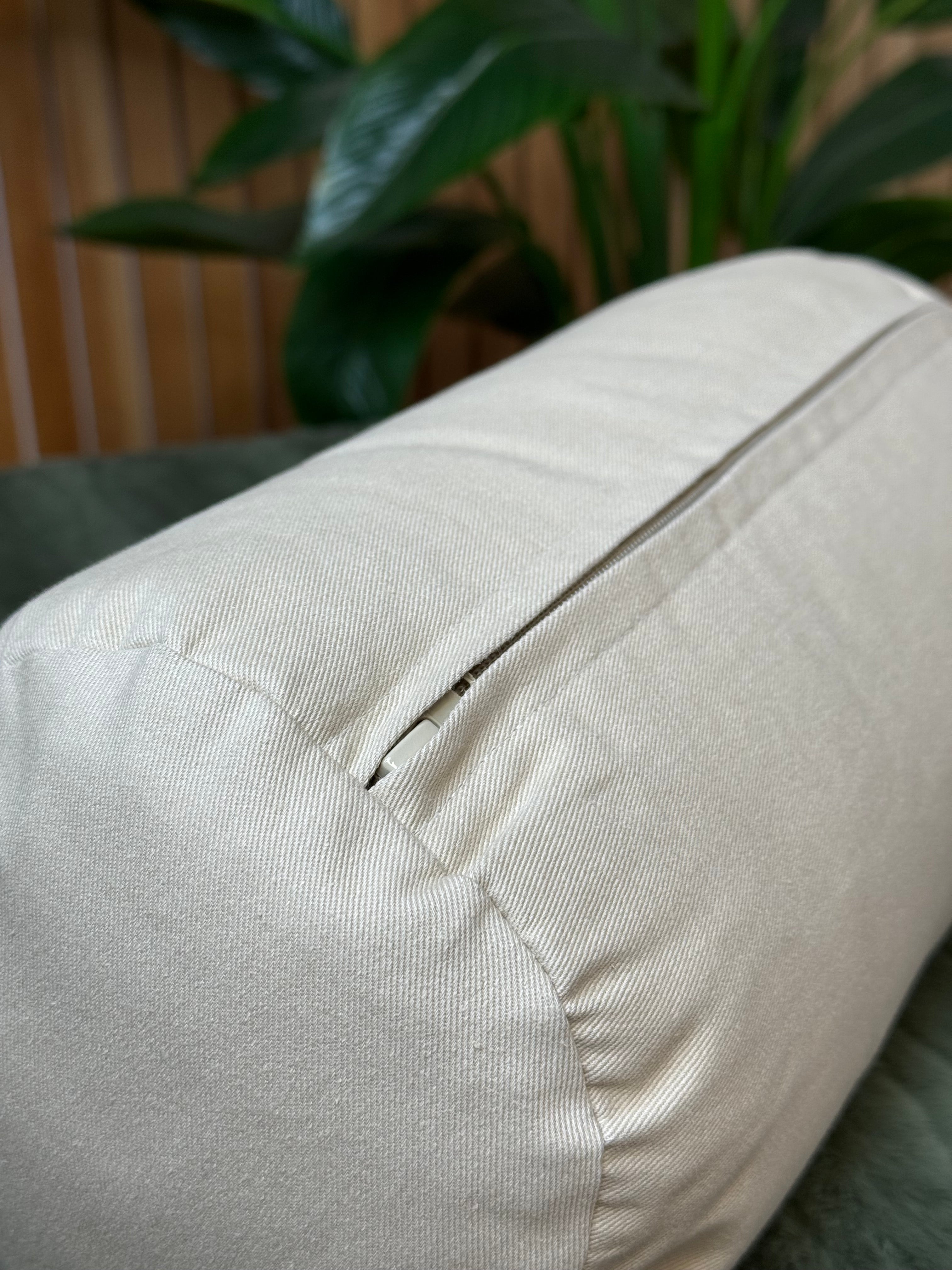 Natura-Traversin Rond Long En Écales De Sarrasin