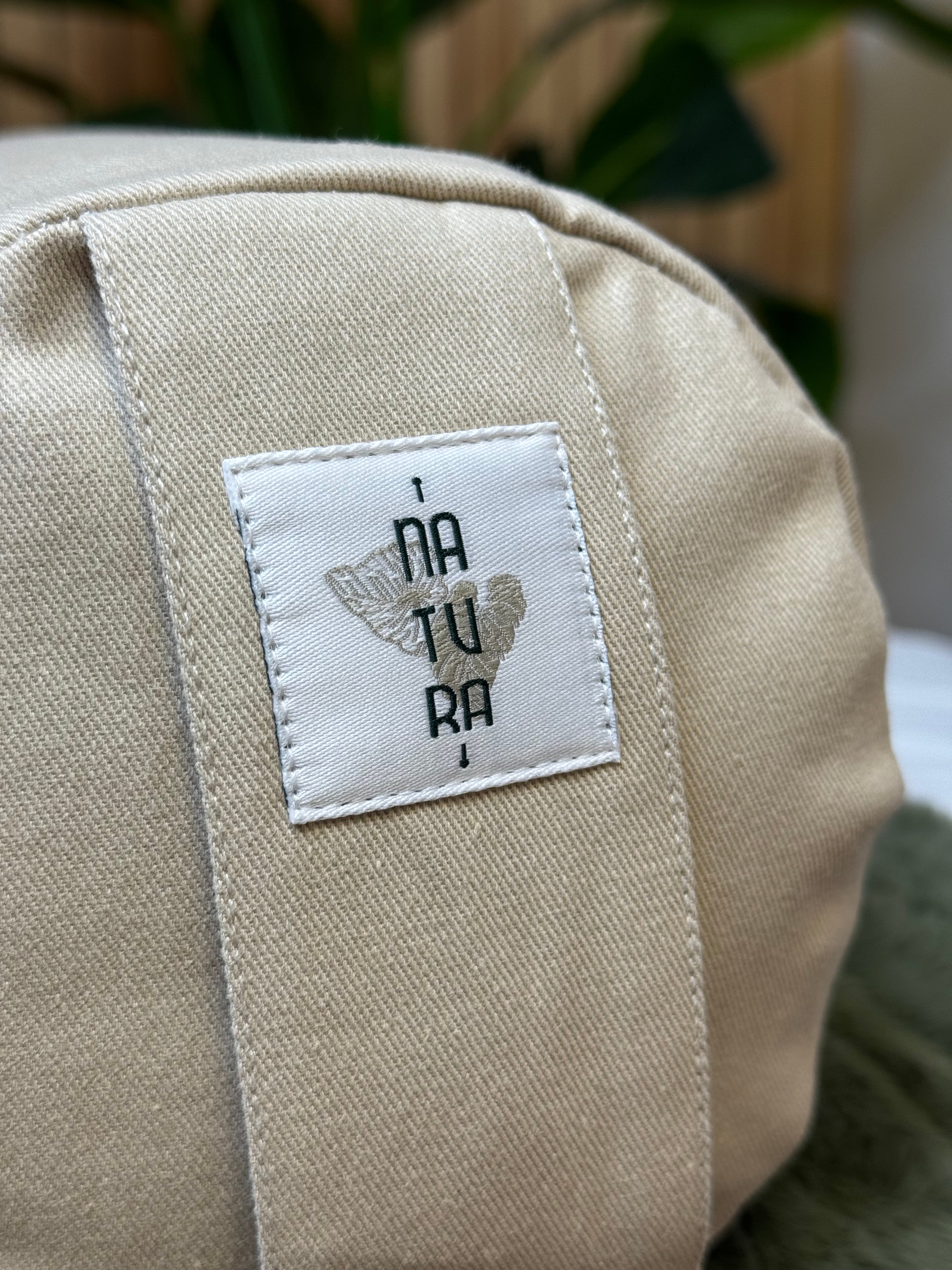 Natura-Traversin Rond Long En Écales De Sarrasin