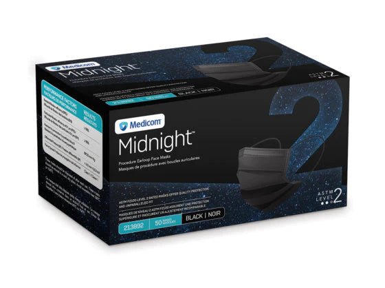 Masque De Procédures Noir-Midnight Black