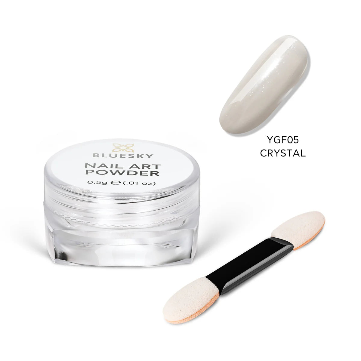 Bluesky-Poudre Chrome Crystal