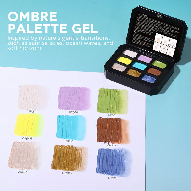 Bluesky-Ombre Palette Gel