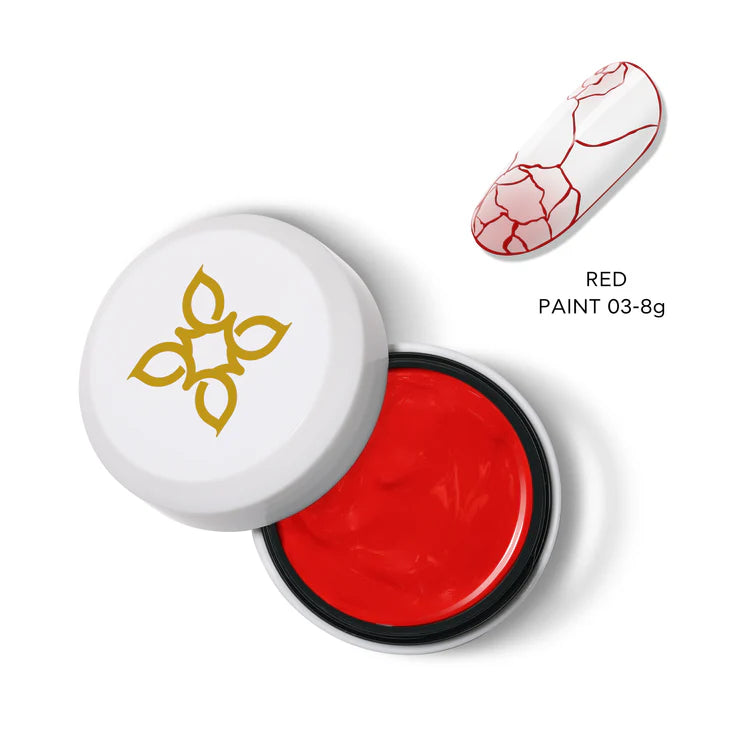 Bluesky-Gel Paint Rouge