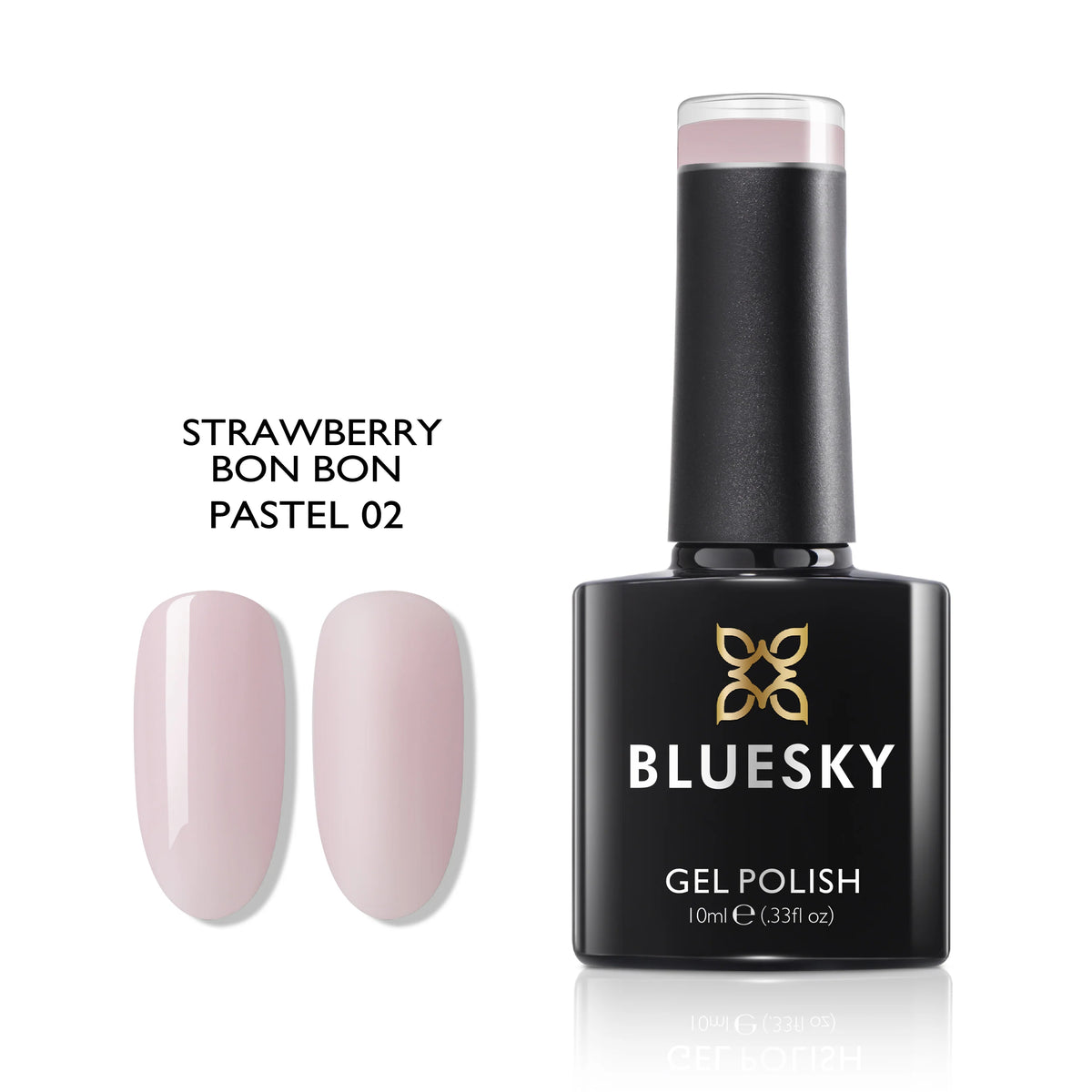 Bluesky Gel Polish-Strawberry Bon Bon-Pastel 02