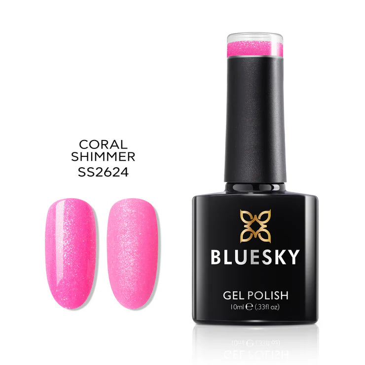 Bluesky-Vernis Gel SS2624 | Coral Shimmer