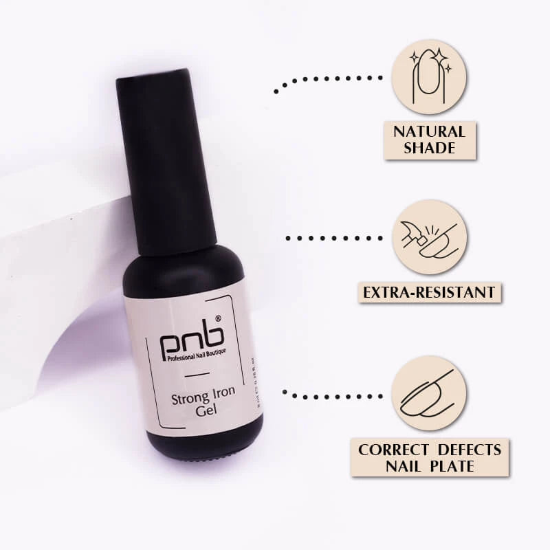 PNB-Strong Iron Gel, Soft Pink, 8 ml