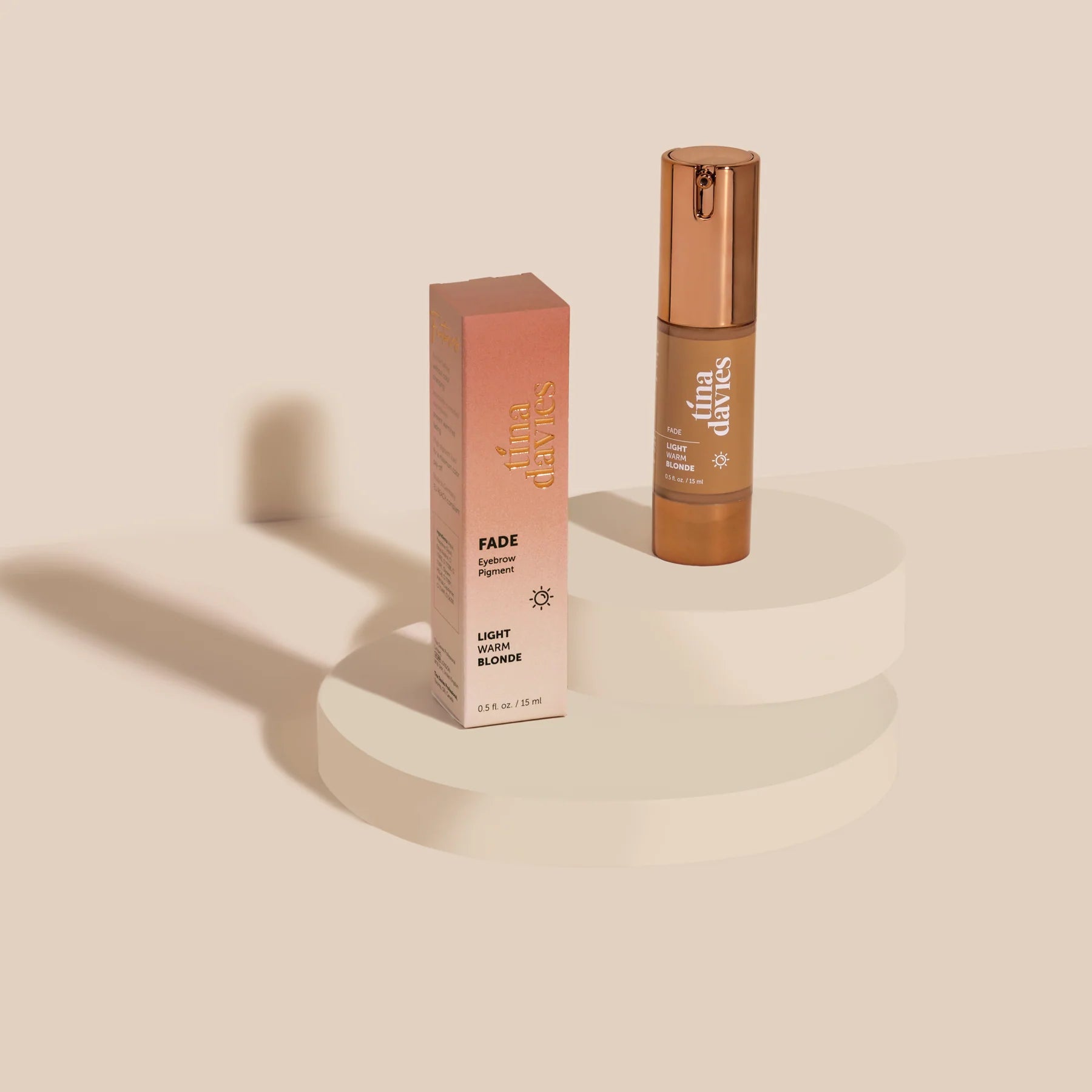 Tina Davies-FADE-Pigment pour sourcils-Light Warm Blonde