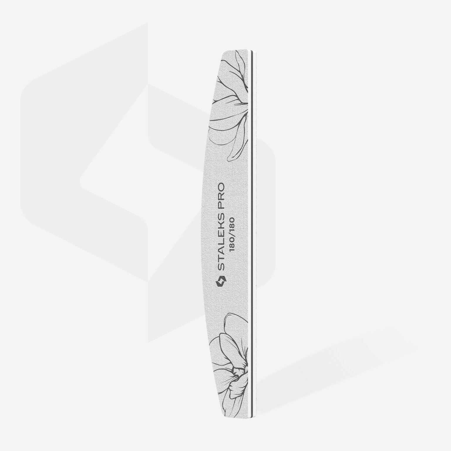 Staleks Expert-Lime À Ongles Minérale Croissant 40 grain 180/180 (25 pièces)