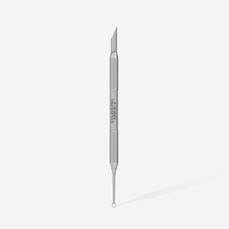 Staleks Pro-Poussoir manucure EXPERT 51 TYPE 2 (poussoir biseauté et boucle)