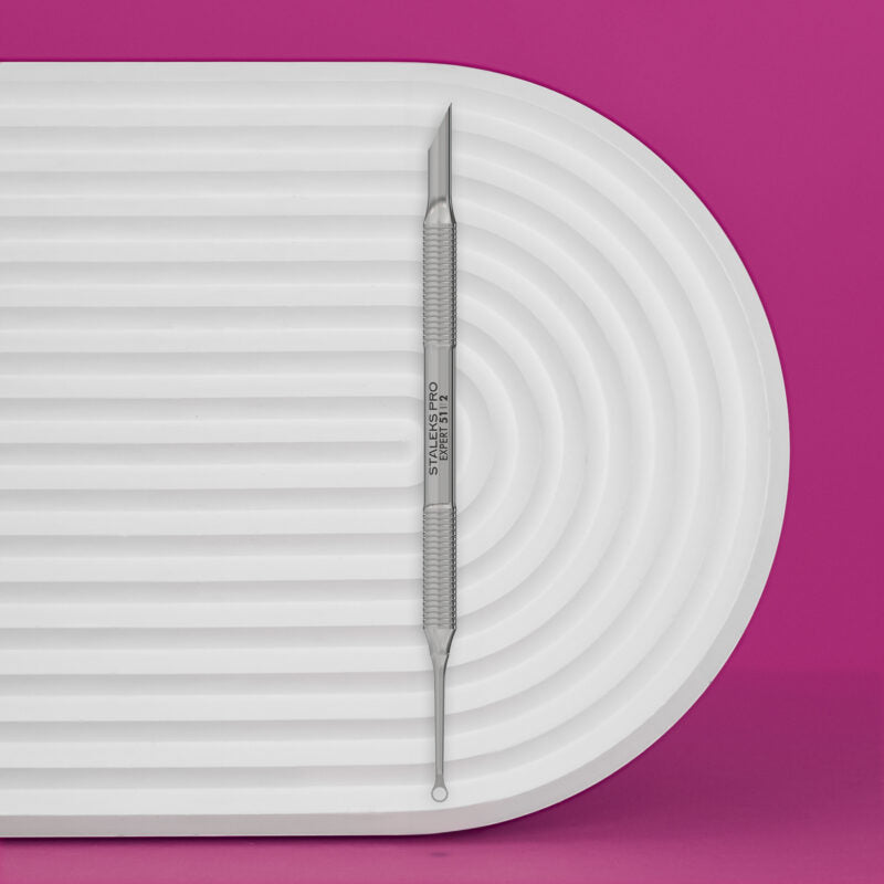 Staleks Pro-Poussoir manucure EXPERT 51 TYPE 2 (poussoir biseauté et boucle)