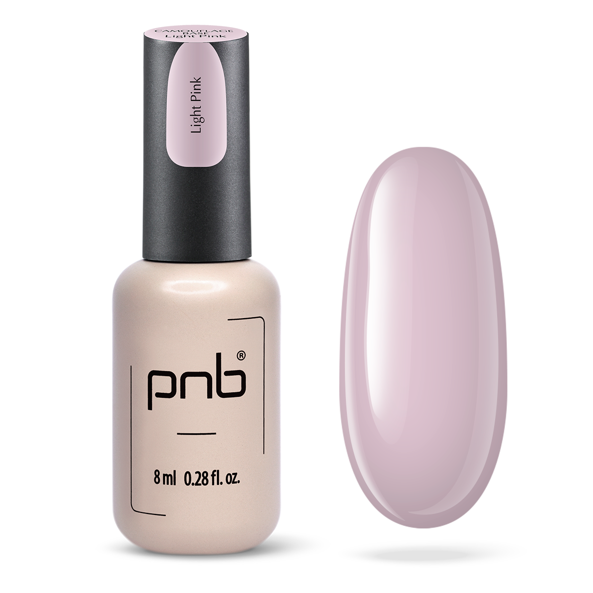 PNB-Vernis Gel Base Camouflage Light Pink 8 ml