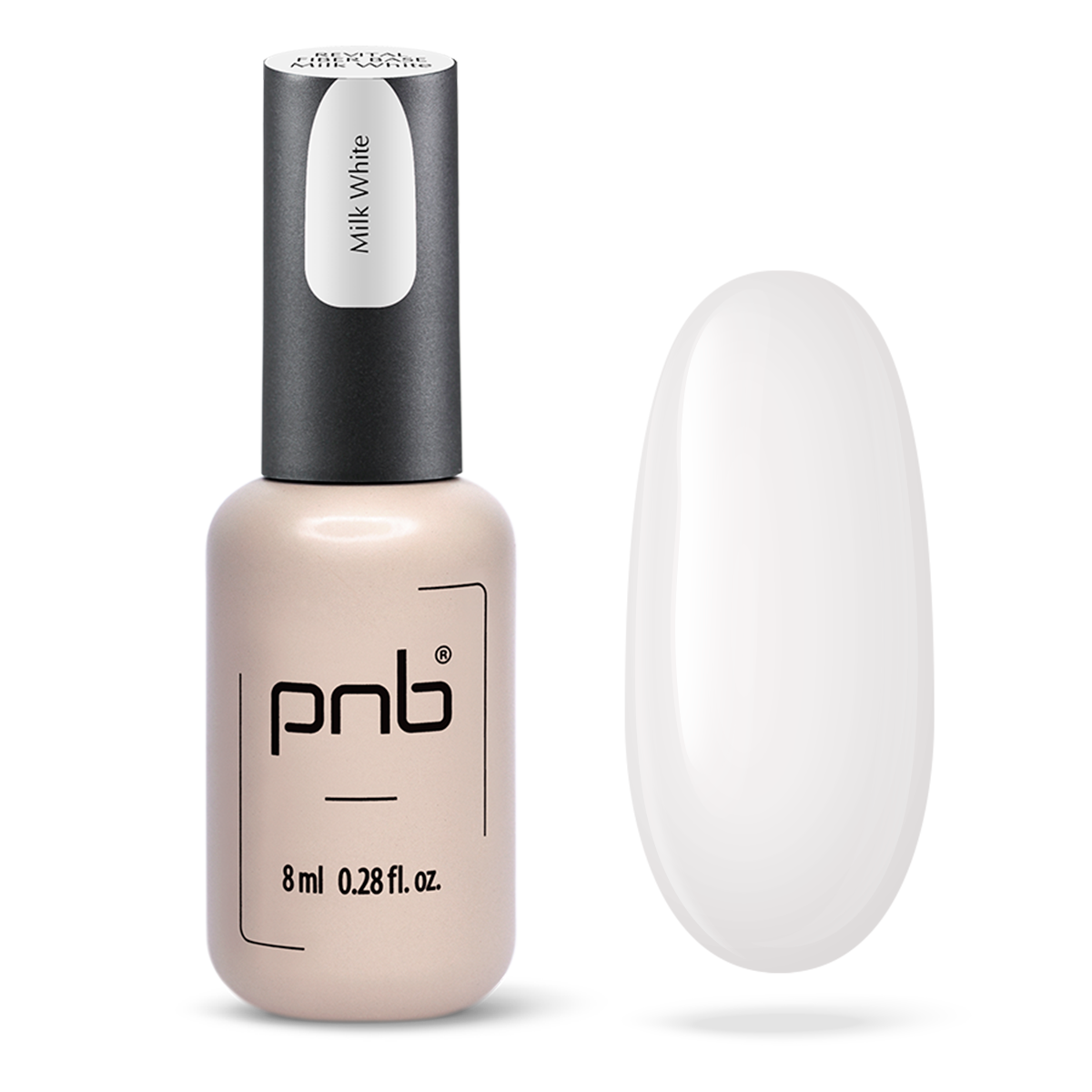 PNB-Vernis Gel Revital Fiber Base Milky White 8 ml