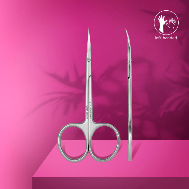 Staleks Pro-Left-handed Cuticle Scissors