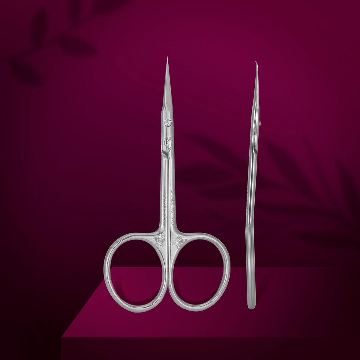 Staleks Pro Exclusive-Cuticle Scissors With Hook SX-21/2M