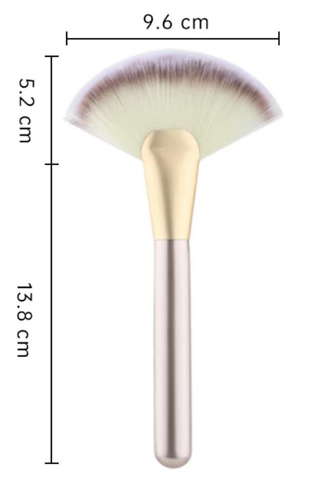 Inter Beauté-Pinceau Éventail Pour Facial