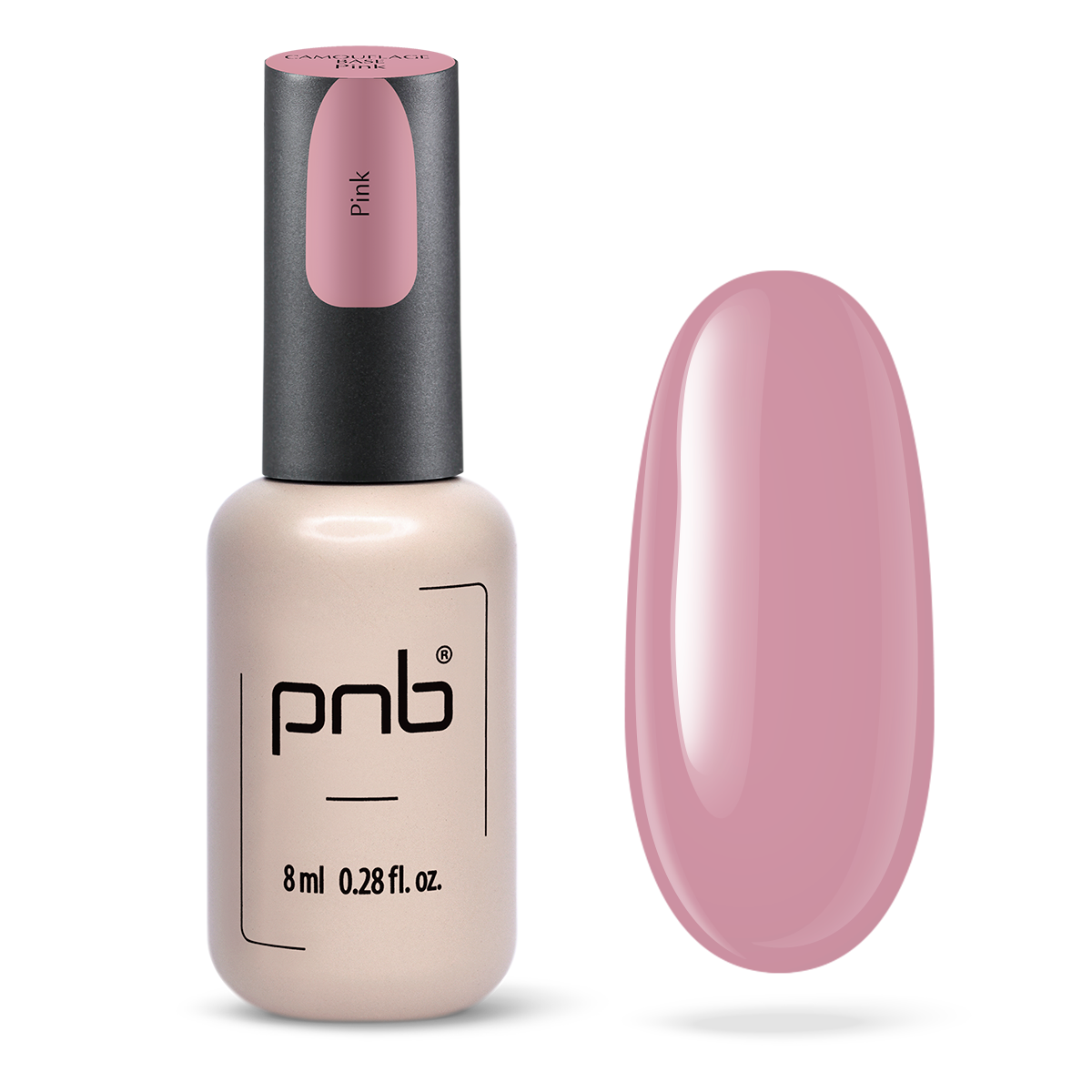 PNB-Vernis Gel Base Camouflage Pink 8 ml