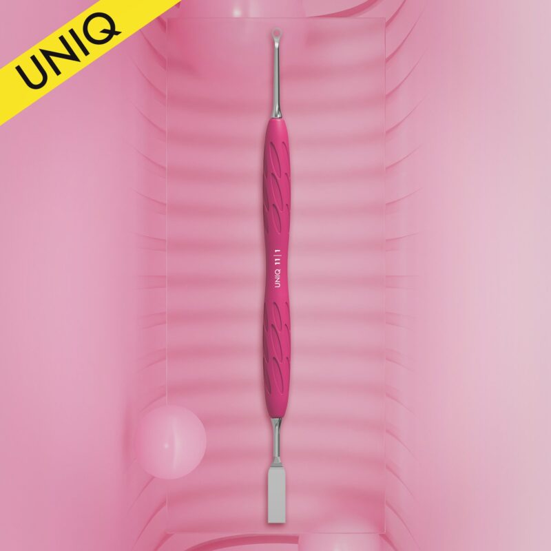 Staleks Pro Cuticle Pusher With Gummy Silicone Handle Uniq 11/1