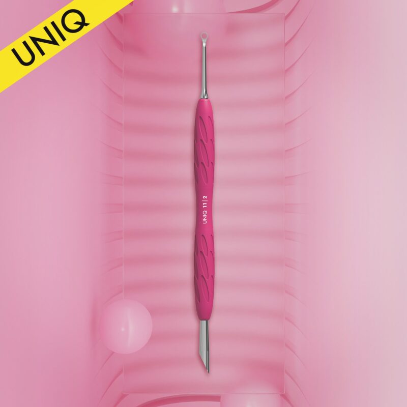Staleks Pro Cuticle Pusher With Gummy Silicone Handle-Uniq type 11/2