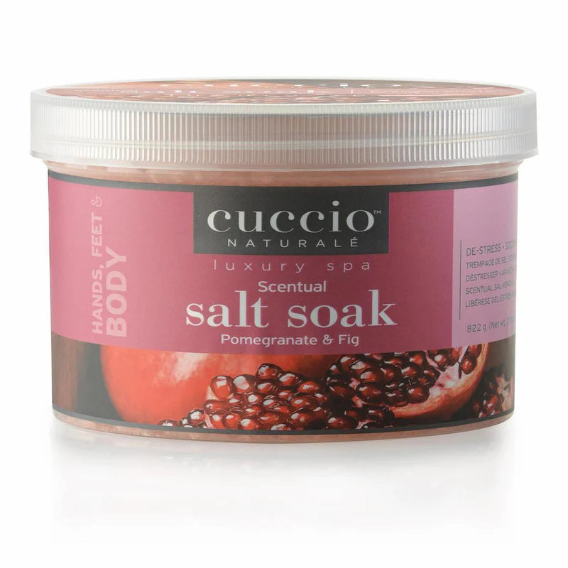 Cuccio Soaking Salts- 29 oz -Honey and Milk